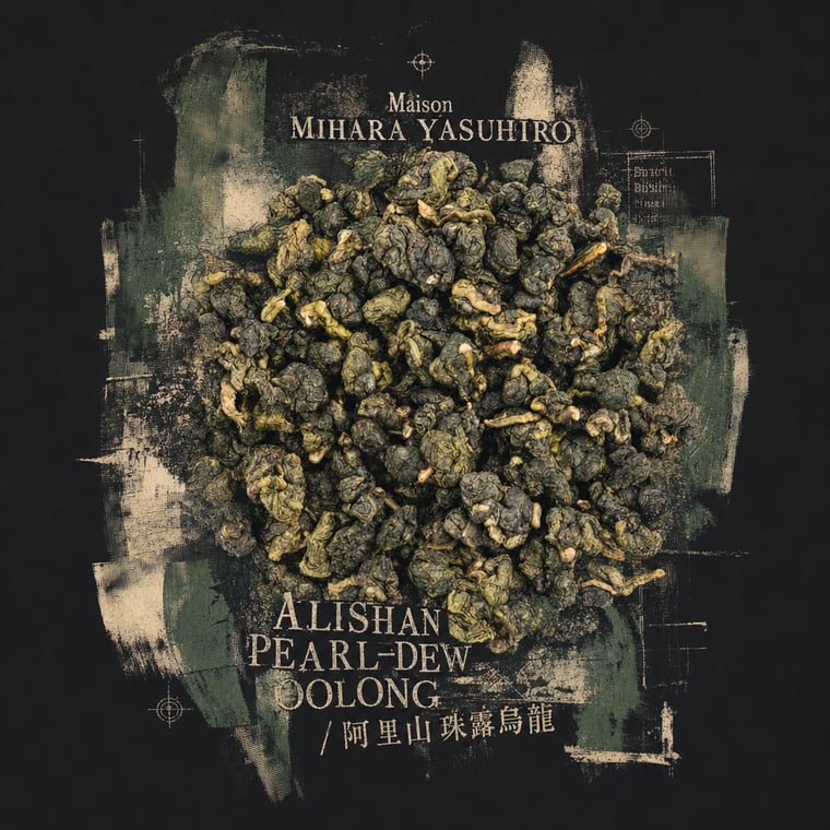 The design — Ālǐshān Zhū Lù Chá
