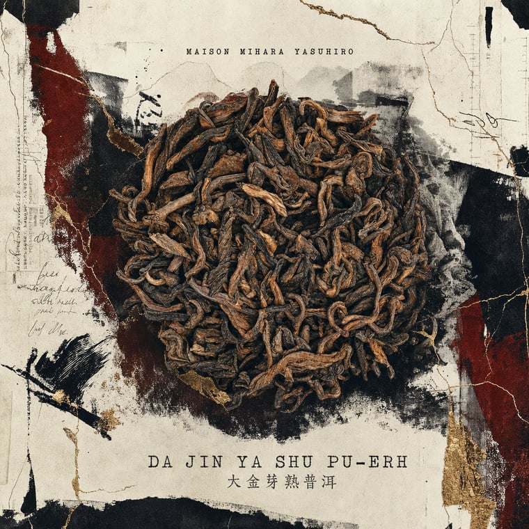 The design — Da Jin Ya Shu Pu-erh